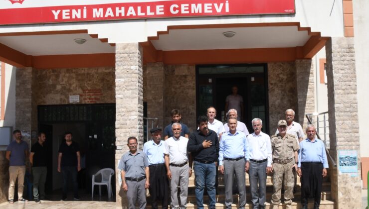 Vali Mahmut Çuhadar’dan Cem Evlerine ziyaret