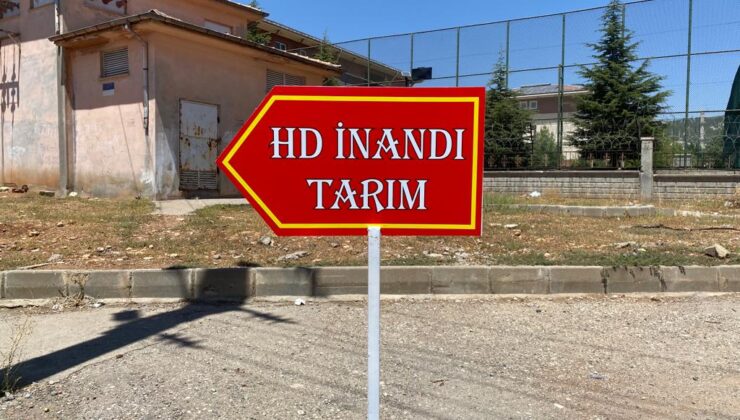 İNANDI TARIM SEKTÖRÜNE GİRDİ