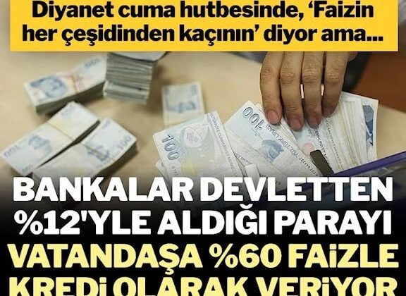 Kredi faizleri yüzde 60’a kadar çıkıyor