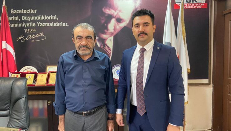 CUMHURBAŞKANLIĞI İLETİŞİM BAŞKANLIĞI ŞANLIURFA BÖLGE MÜDÜRÜ EFE MURAT ERBAŞ ‘TAN AGC’YE ZİYARET