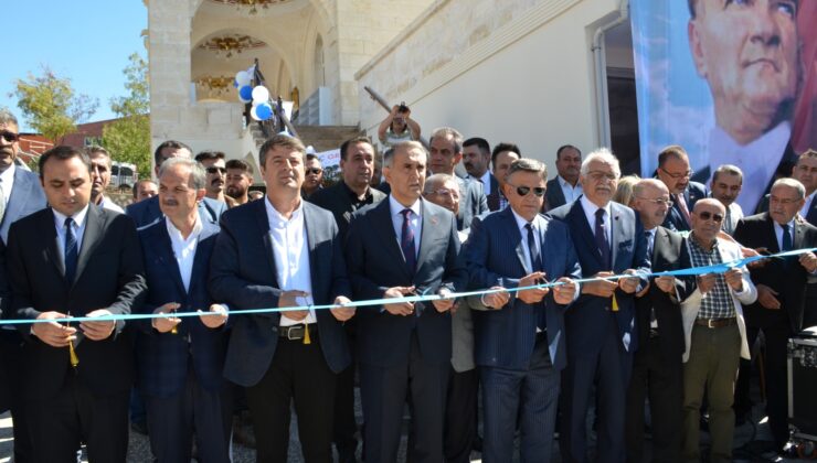 Merinos Mustafa Rabuş Camii törenle ibadete açıldı