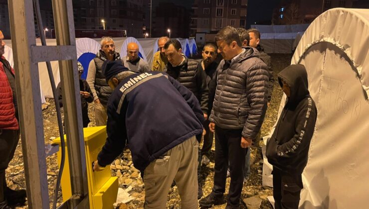 Milletvekili Tutdere: 610 tane çadırın tamamının altından sular aktı