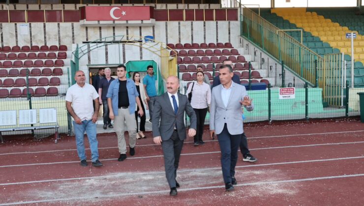 Adıyaman Atatürk Stadyumunda bakım ve onarım çalışmaları başlıyor.