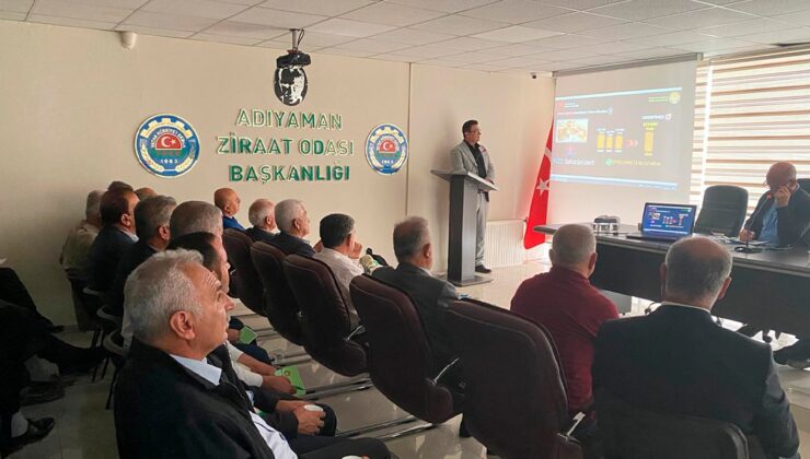 TİGEM’den Adıyamanlı çiftçi ve besicilere eğitim