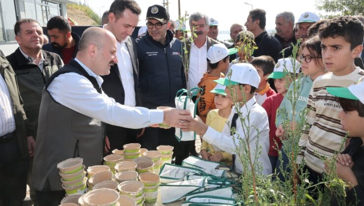 Adıyaman’da 10 bin fidan toprakla buluşturuldu