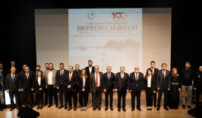 Adıyaman Üniversitesi’nde Deprem Çalıştayı düzenlendi