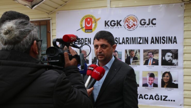 Depremde hayatını kaybeden Adıyamanlı 17 gazeteci için mevlit okundu