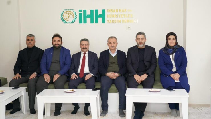 MİLLETVEKİLİ ALKAYIŞ: İHH, İNSANLIĞIN YARARINA ÇALIŞAN BİR KURUMDUR