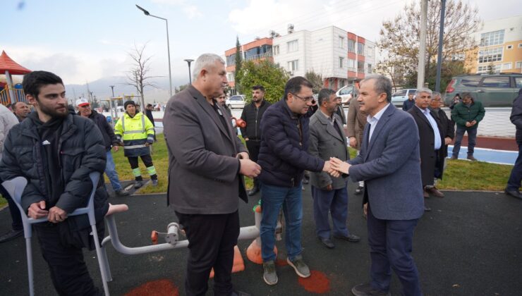 Yapımı Tamamlanan Yakup Taş Park’ın Açılış Töreni Gerçekleştirildi