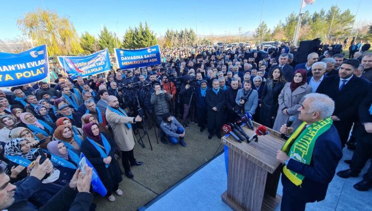 Ziya Polat’a Adıyaman’da coşkulu karşılama