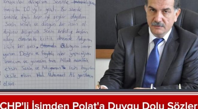 ZEYNAL BAKIR: “ZİYA POLAT DEPREM YAŞAYAN ADIYAMAN İÇİN BİR ŞANSTIR”