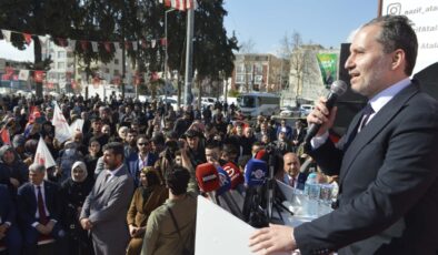 YRP Lideri Erbakan: Rant ve ihaleye koşanlar ile Allah’ın rızasına koşanların seçimi