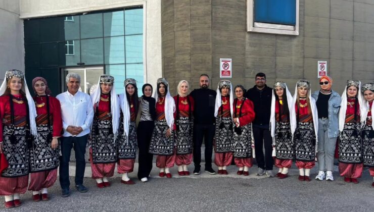 Adıyamanlı halk oyunları ekibi Türkiye finallerine yükseldi