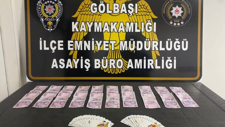 Gölbaşı’nda kumar operasyonuna 6 gözaltı