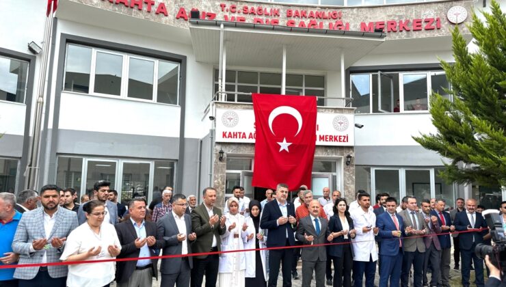 Kahta Ağız ve Diş Sağlığı Merkezi hizmete açıldı