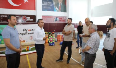 “SPOR AŞKI ENGEL TANIMAZ” PROJESİ KAPSAMINDA ADIYAMAN’DA ÖZEL EĞİTİM OKULLARINA SPOR MALZEMESİ DAĞITIMI YAPILDI