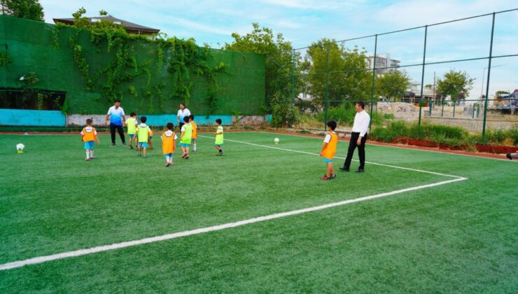 Adıyaman Belediyesi Yaz Spor Okulları, Futbol Branşı coşkuyla açıldı