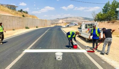 Adıyaman Belediyesi trafik güvenliğini artırmak için çalışmalarını sürdürüyor