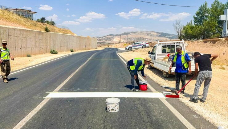 Adıyaman Belediyesi trafik güvenliğini artırmak için çalışmalarını sürdürüyor