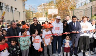 BİDEV, Polimeks Holding desteği ve Ahbap Derneği iş birliğiyle onuncu basketbol sahasını Adıyaman’da açtı  