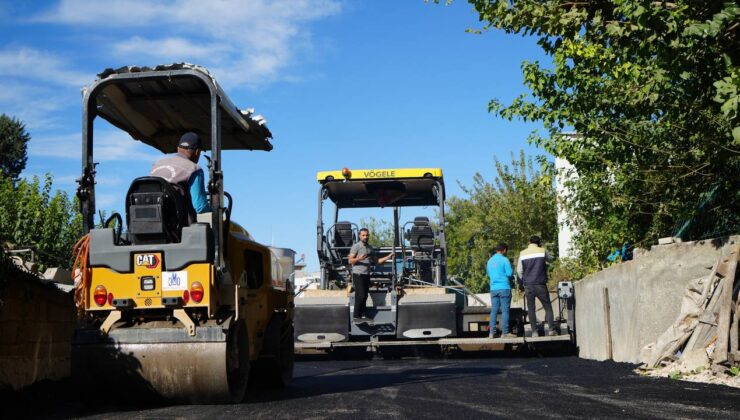 Adıyaman Belediyesi 7 ayda 100 bin tonun üzerinde asfalt serdi