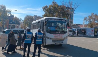 Adıyaman Belediyesi’nden toplu taşıma ve ticari taksilere kapsamlı denetim