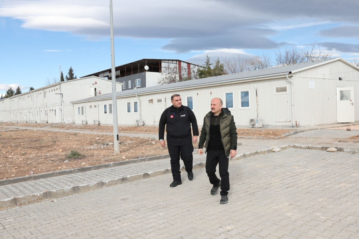 Adıyaman'da konteyner kentler tahliye ediliyor