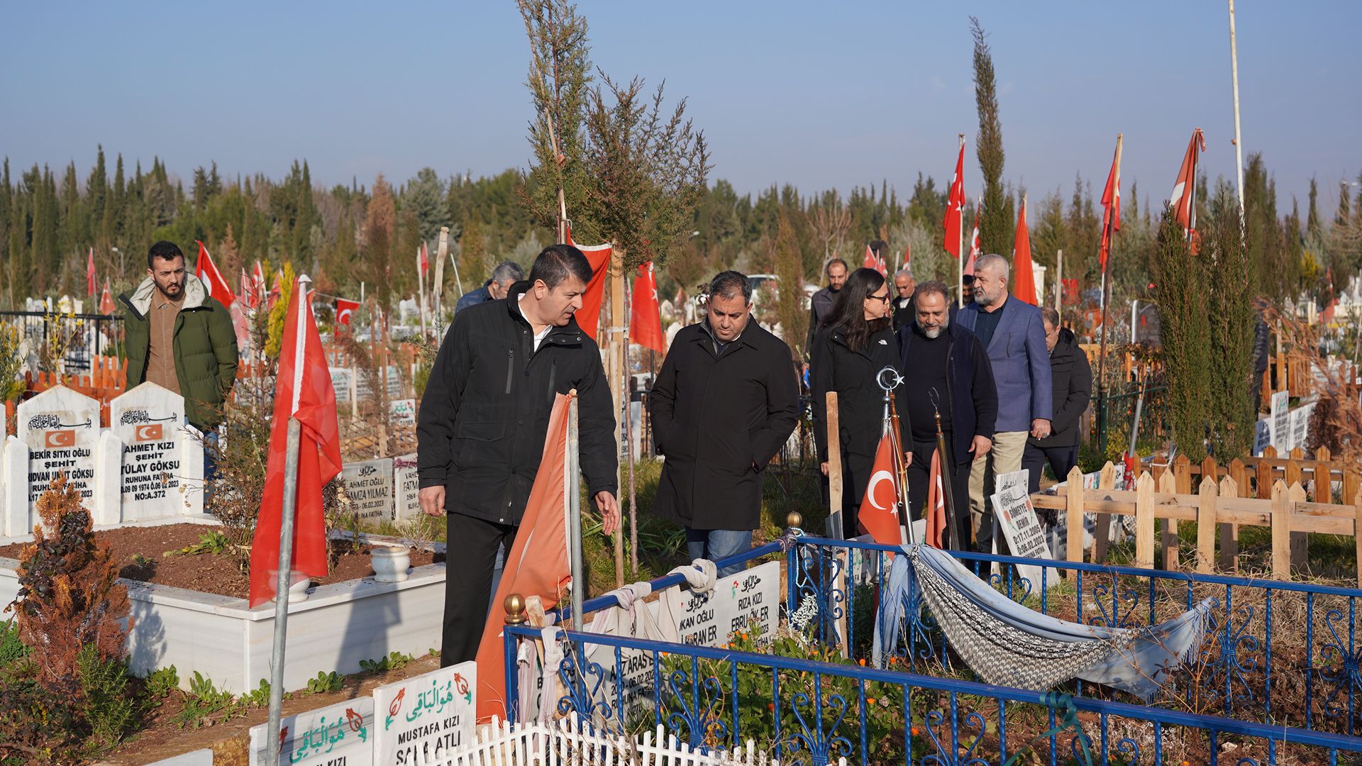 Başkan Tutdere sözünü tuttu Deprem Şehitliği Anıtı için ilk adım atıldı