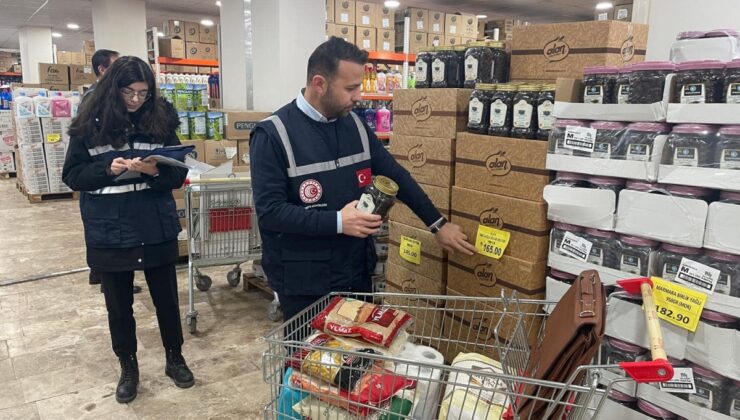 Adıyaman’da Ramazan ayı öncesi marketlerde sıkı denetim