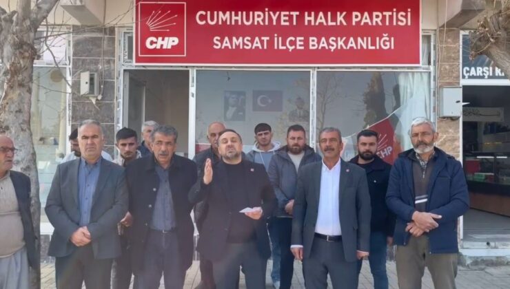 Doğan: “Samsat’ta Çiftçilerimiz Mağdur Ediliyor”