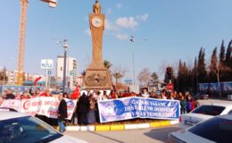 Eğitim-İş’ten, Adıyaman’da ‘Cumhuriyet ve Emek Yürüyüşü’: ‘Tarikatın Bakanı Yusuf Tekin İstifa’