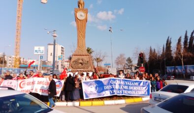 Eğitim-İş’ten, Adıyaman’da ‘Cumhuriyet ve Emek Yürüyüşü’: ‘Tarikatın Bakanı Yusuf Tekin İstifa’