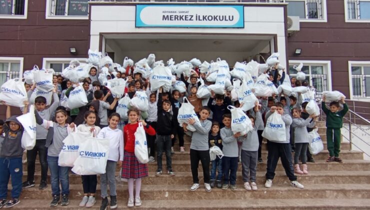 Rotary’den Adıyaman’da 14 bin depremzede ve ihtiyaç sahibi öğrenciye kıyafet desteği