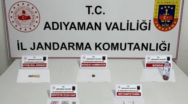 Adıyaman’da uyuşturucu operasyonu: 28 şüpheli gözaltına alındı