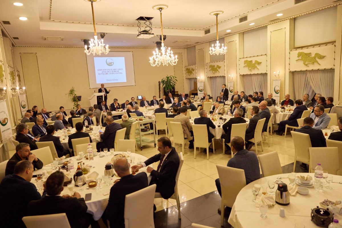 Adıyamanlılar Vakfı’ndan Ankara çıkarması