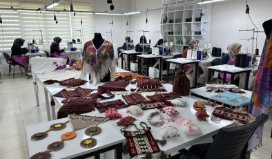Adıyaman Belediyesi’nin “Altın İğne” Projesi kadınlara umut oluyor
