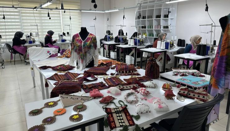 Adıyaman Belediyesi’nin “Altın İğne” Projesi kadınlara umut oluyor