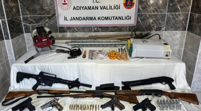Adıyaman’da kaçak kazıya suçüstü baskın: 6 şüpheli gözaltına alındı