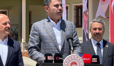 Bakan Murat Kurum Adıyaman’da: ‘Sadece ev değil, umut inşa ediyoruz’