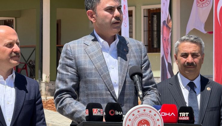 Bakan Murat Kurum Adıyaman’da: ‘Sadece ev değil, umut inşa ediyoruz’