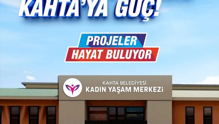 Kahta Belediyesi’nden kadınlara özel ‘Yaşam Merkezi’ müjdesi