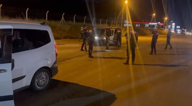 Kahta’da motosikletli polis timlerinden asayiş uygulaması
