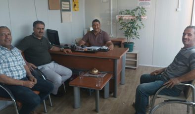 EMLAKÇILAR ODASI BAŞKANI DANIŞ’A ZİYARETLER DEVAM EDİYOR