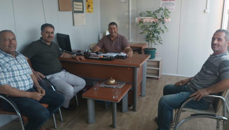 EMLAKÇILAR ODASI BAŞKANI DANIŞ’A ZİYARETLER DEVAM EDİYOR