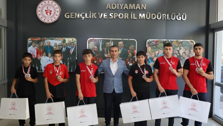 Adıyamanlı güreşçilerden Türkiye şampiyonluğuna büyük başarı