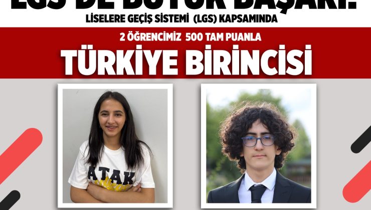 ADIYAMAN’DA ÖZEL ATAK OKULLARININ EĞİTİMDE BAŞARISI DEVAM EDİYOR