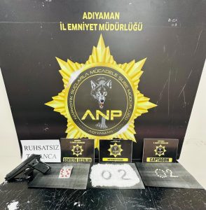 Adıyaman'da uyuşturucu operasyonu 1 kişi tutuklandı