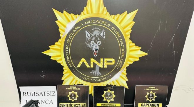 Adıyaman’da uyuşturucu operasyonu: 1 kişi tutuklandı