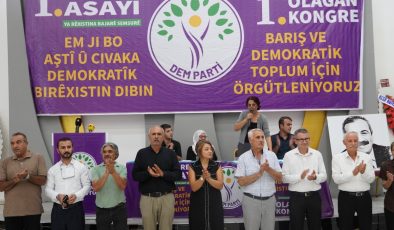 DEM Parti Adıyaman İl Eş Başkanları Memet Bayır ve Gönül Şahin Oldu