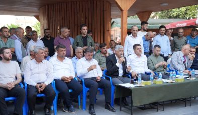 Kâhta’da yetkililer halkla buluştu